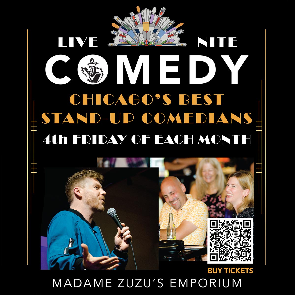 FBTL Comedy Showcase at Madame Zuzu's Teahouse @ Madame Zuzu's Teahouse | Highland Park | Illinois | United States